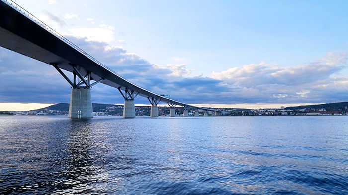 Sundsvallsfjärden. Foto: MittSverige Vatten & Avfall.