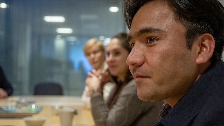 Malmö stads nya fristadsförfattare Mukhtar Wafayee.