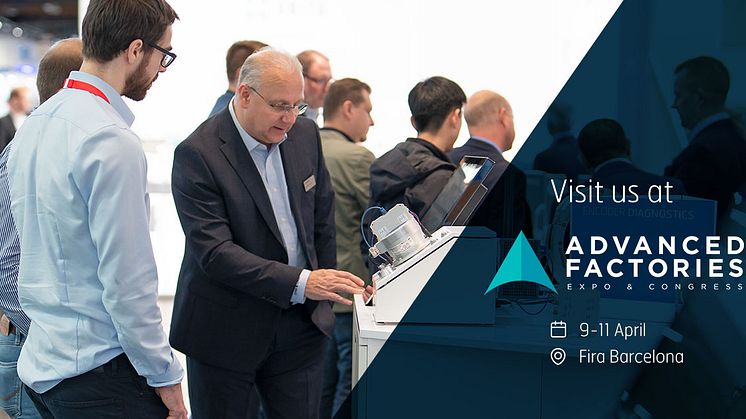 We help you predict the future – come and meet us at Advanced Factories in Barcelona!