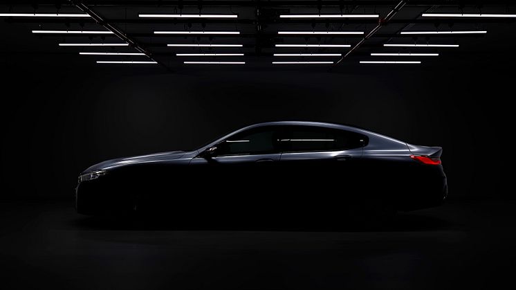 Nya BMW 8-serie Gran Coupé – här är första glimten