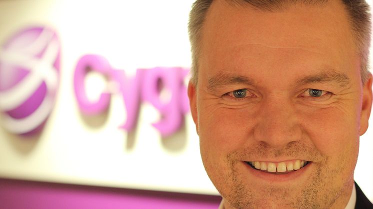 Daniel Stegeby, nyrekryterad kontorsansvarig och projektledare på Cygate i Sundsvall