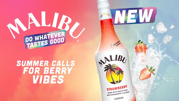 Die limited Edition Malibu Strawberry läutet den Sommer ein