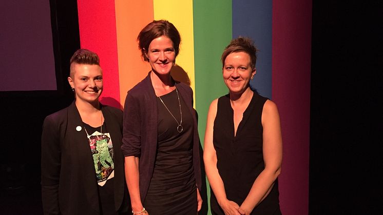 Oppositionsledaren Anna Kinberg Batra frågades ut i Pride House