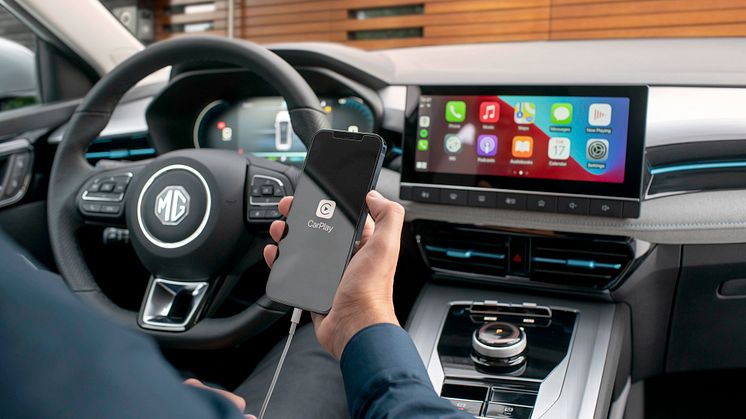 MG MG5 - Apple Car Play_presskit
