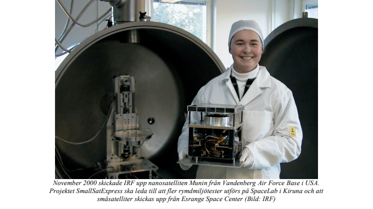 Rymdmiljötester och satellituppsändningar: nästa steg i Kirunas rymdutveckling