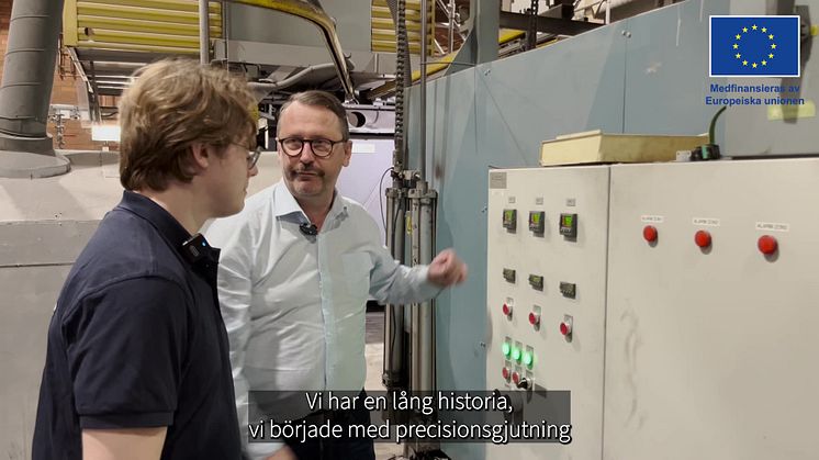 Efter kostnadsfri rådgivning – så har Sveriges enda precisionsgjuteri minskat sin energianvändning