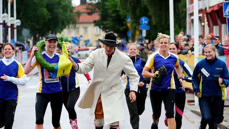 VasaStafetten 2011, damsegrare