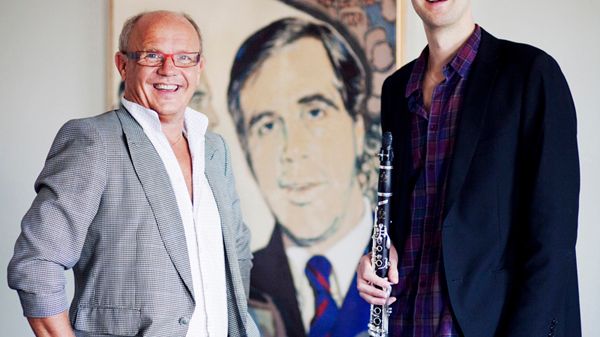 Uruppförande av Christian Lindbergs klarinettkonsert, beställd av Anders Wall för Emil Jonason