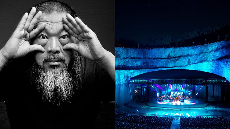 Tips til kulturopplevelser i Sverige. I sommer kan du blant annet oppleve Ai Weiwei utstilling i Vest-Sverige. Foto t.v.: ROOTS  Ai Weiwei Courtesy the artist and Lisson Gallery. Foto: Gao Yuan. Foto t.h.: Visit Dalarna  