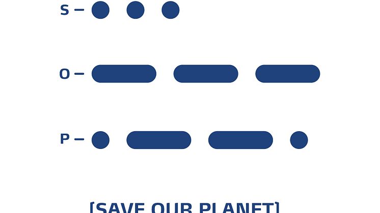 SOP - Save Our Planet - Morse - White