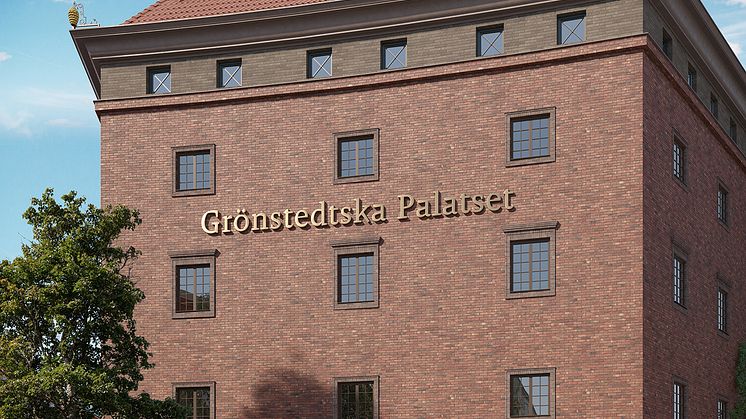 Intill den kommande Norra Stationsparken återfinns Grönstedtska palatset, beläget på Sankt Eriksgatan 119-121/Dalagatan 100 