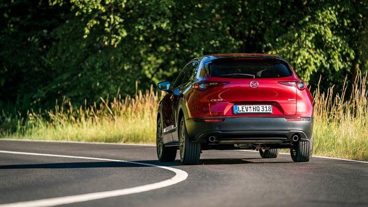 Mazda CX-30 i Soul Red Crystal