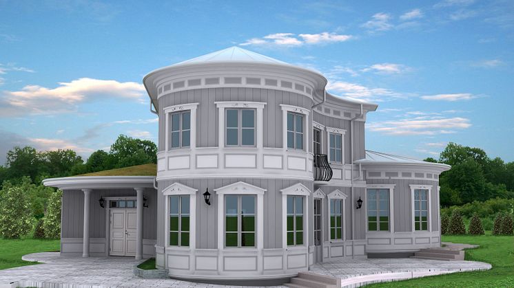 Villa Äntligen, unikt lågenergihus
