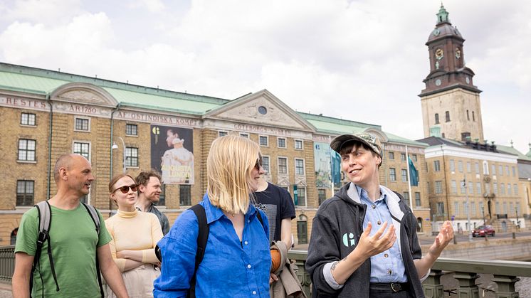 Stadsvandra med Stadsmuseet i sommar. Foto: Kristin Lidell