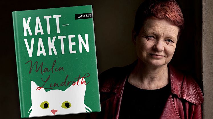 I nya lättlästa boken Kattvakten vill Malin Lindroth ge en mer nyanserad bild av hur det kan vara att leva ensam. Foto: Lisa Thanner. 