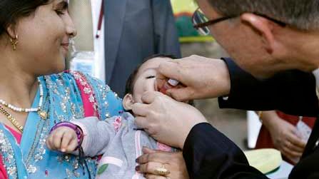 FN:s generalsekreterare Ban Ki-moon: ”Dags att utrota Polio”