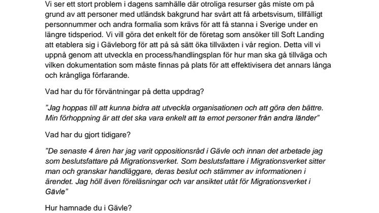 Välkommen Per-Åke!