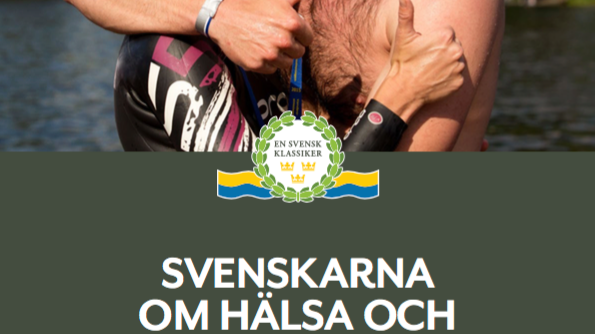 En Svensk Klassikers opinionsundersökning om svenskarnas inställning till hälsa och motion presenteras idag. 