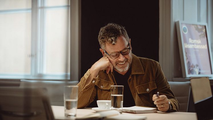 Mats Hedman, vd och grundare av Tegel & Hatt vet vad som krävs för att kreativiteten ska kicka in. Foto: Kajsa Göransson