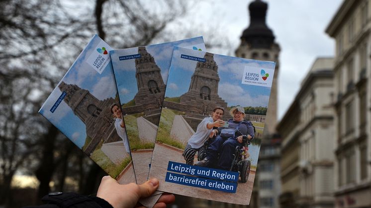 Broschüre: Leipzig und Region barrierefrei erleben