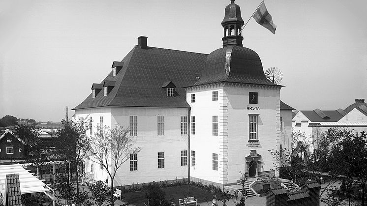 Årsta slott, Malmö 1914, foto: Albert Wilhelm Rahmn/Malmö Museer