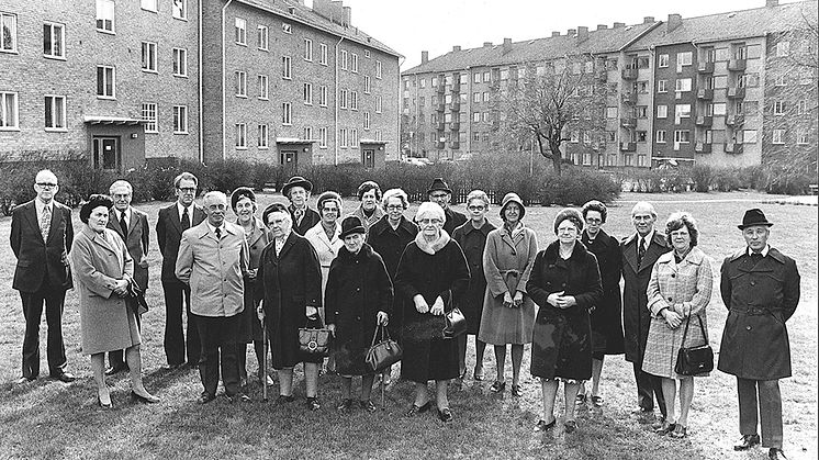Jubilerande hyresgäster 1974