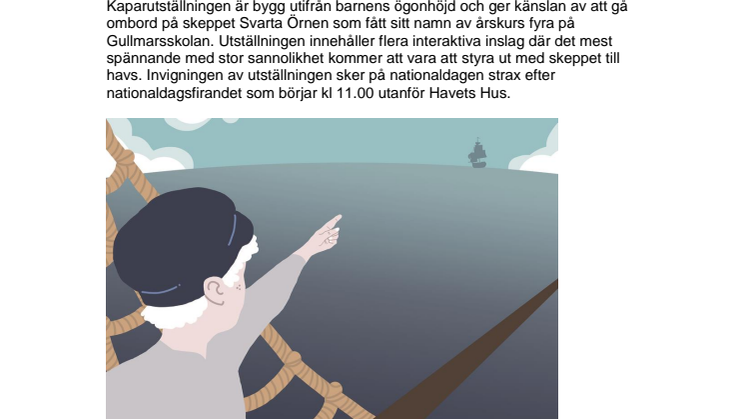 Invigning av kaparutställning på Havets Hus