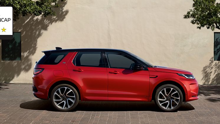 DISCOVERY SPORT FÅR FEMSTJÄRNIGT SÄKERHETSBETYG AV EURO NCAP