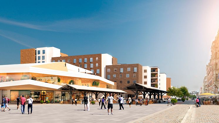 Ångfärjan - förslag från Wingårdhs Arkitektkontor.