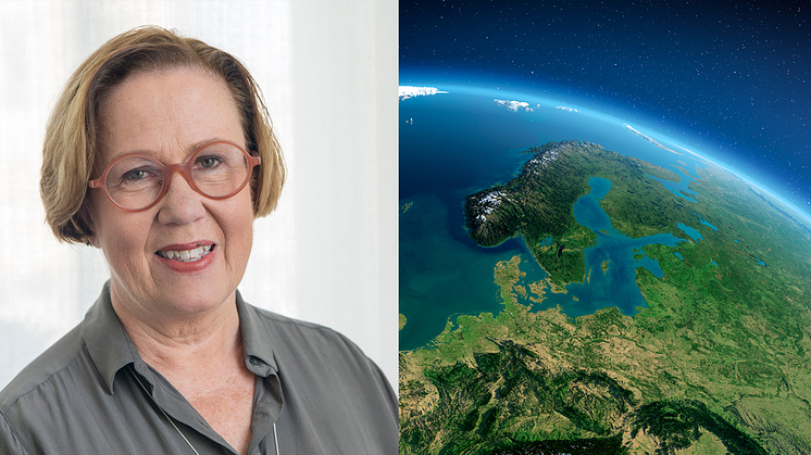 Madeleine Sjöstedt föreläser om varumärket Sverige på Industri & Framtid 2019.