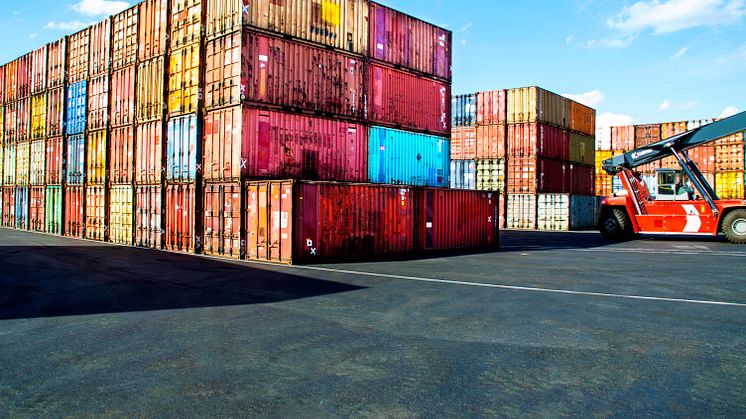 Vattenfall, containerplan