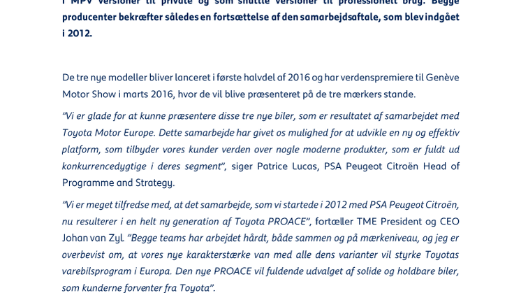 PEUGEOT Traveller – en invitation til luksus og komfort på farten