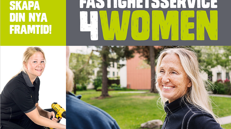 ​Nytt initiativ ökar antalet kvinnliga fastighetsskötare