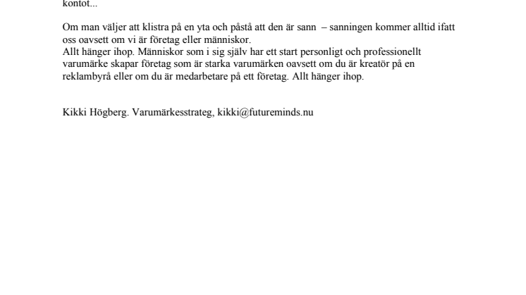 Reklamens kraft