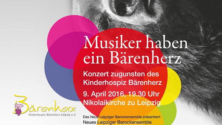 Benefizkonzert: Musiker haben ein Bärenherz