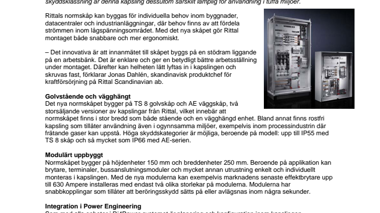 Snabbare strömfördelningsteknik med hög skyddsfaktor