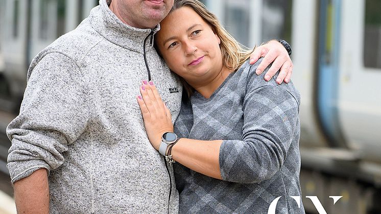 Railway couple share their lifesaving story for World Suicide Prevention Day