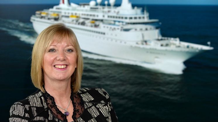 New Area Sales Executive for Scotland and Northern Ireland, Allison Graham, joins Fred. Olsen Cruise Lines