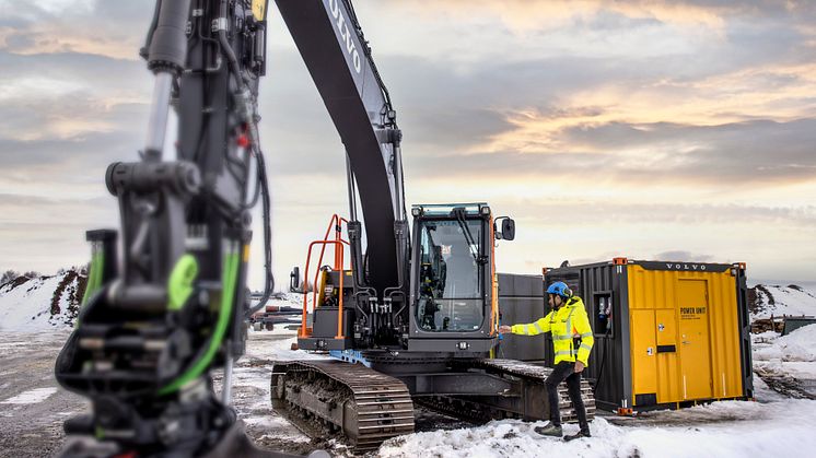 Volvo EC230 Electric och PU500