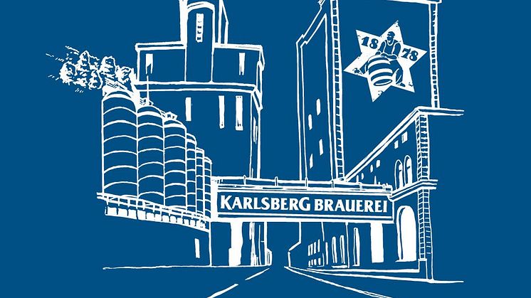 Karlsberg Brauereiskizze
