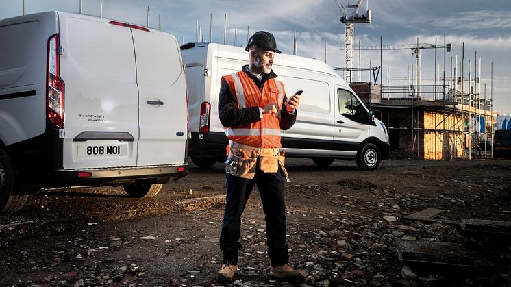 Fords varebiler får tilkoblede features som standard