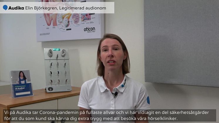 Extra trygg hörselvård hos Audika