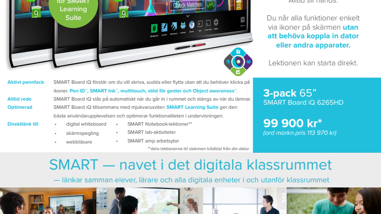 Skolkampanj Limited Edition SMART Board iQ