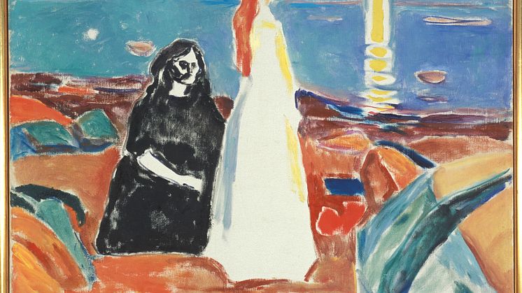To kvinner på stranden / Two Women on the Shore