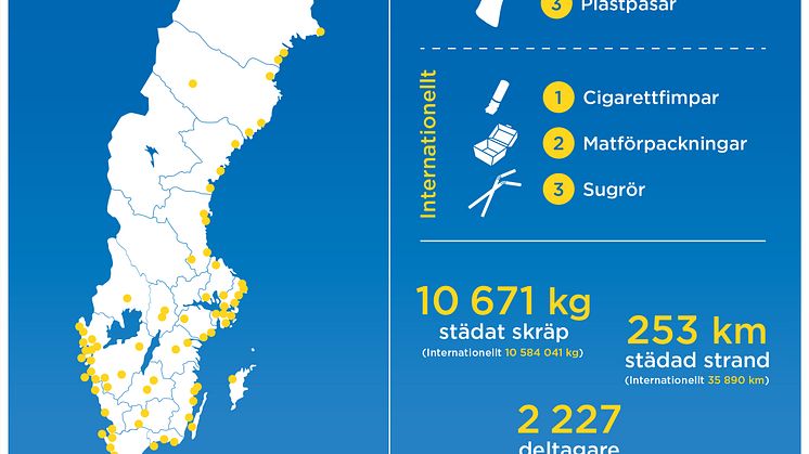 Infografik Strandens Dag