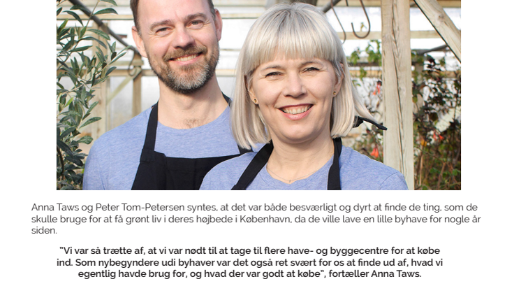 ALLE KAN DYRKE DERES EGNE GRØNTSAGER I BYEN