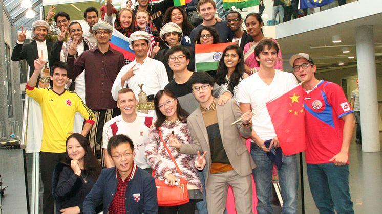 Internationaler Nachmittag am 23. Oktober 2014 war wieder ein Treffen von Studierenden aus aller Welt