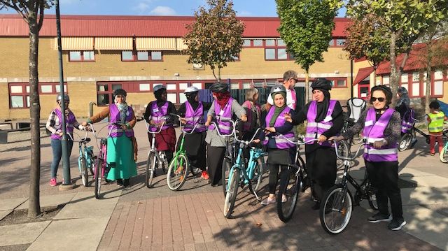 Cykelskola för våra hyresgäster