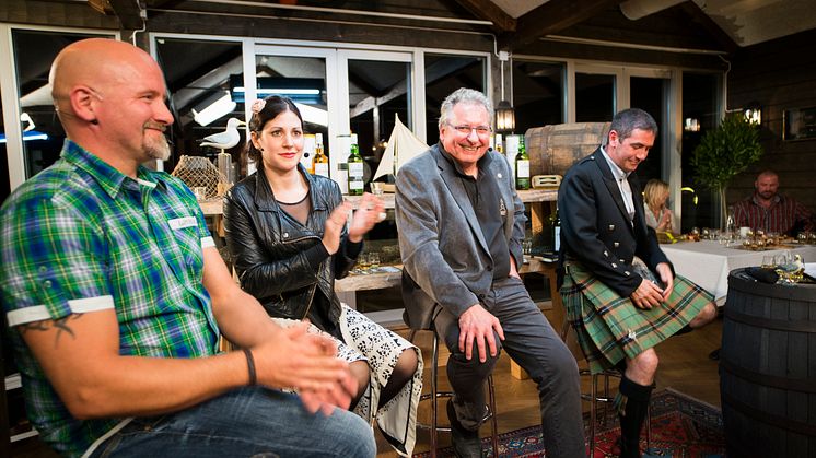 Hela panelen på Laphroaig Live 2014