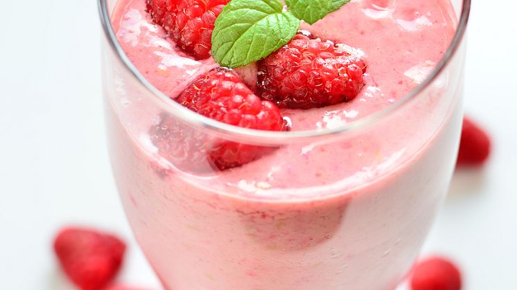 Smoothie laget med Safari barneyoghurt